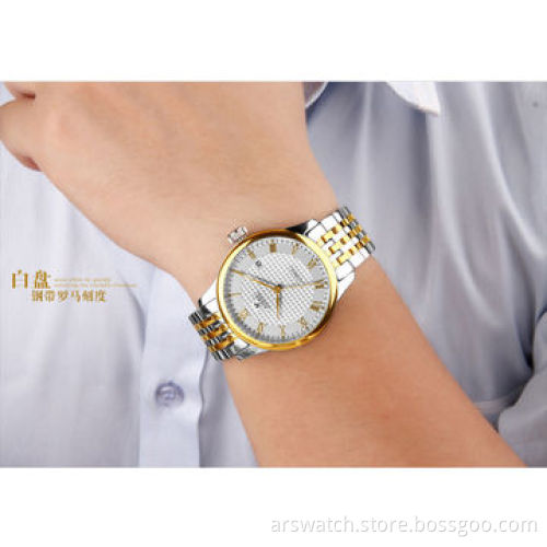 High quality luxury automatic watches for men, business watch style, stainless steel case